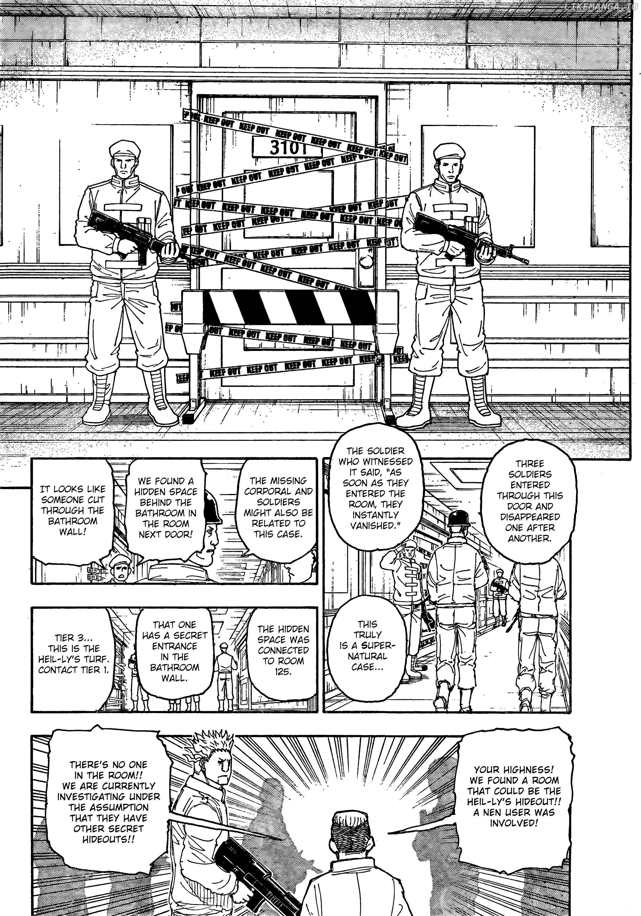 Hunter x Hunter, Chapter 410 image 11